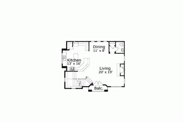 Upper/Second Floor Plan:19-1238