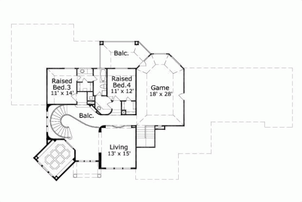 Upper/Second Floor Plan:19-1258