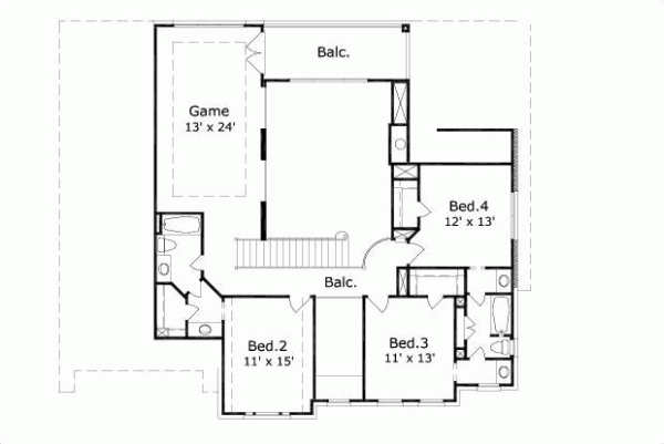 Upper/Second Floor Plan:19-1259
