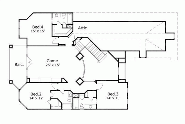 Upper/Second Floor Plan:19-1267