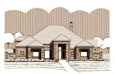 European house plans 19-1268 - front exterior, 3,780 sq ft, 4 bed, 4 bath house plans | Monster House Plans