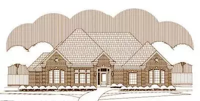 Traditional house plans 19-1271 - front exterior, 2,665 sq ft, 3 bed, 2 bath house plans | Monster House Plans