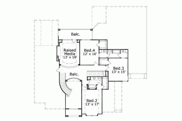 Upper/Second Floor Plan:19-1277