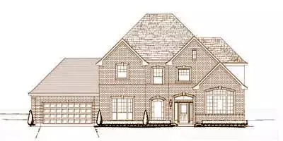 Traditional house plans 19-1284 - front exterior, 4,170 sq ft, 5 bed, 3 bath house plans | Monster House Plans