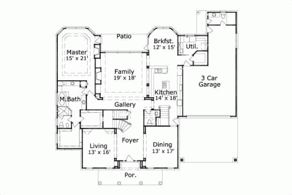 Main Floor Plan: 19-1314