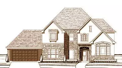 Traditional house plans 19-1327 - front exterior, 3,730 sq ft, 5 bed, 3 bath house plans | Monster House Plans