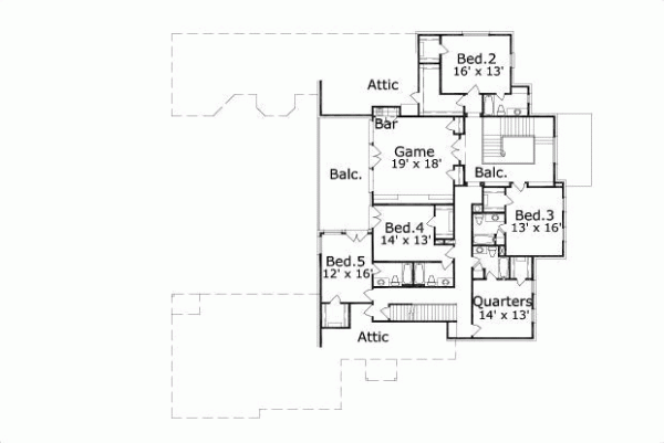 Upper/Second Floor Plan:19-1331