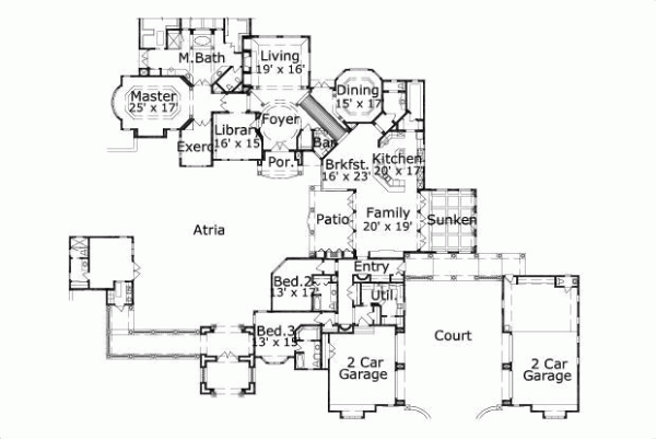 Main Floor Plan: 19-134