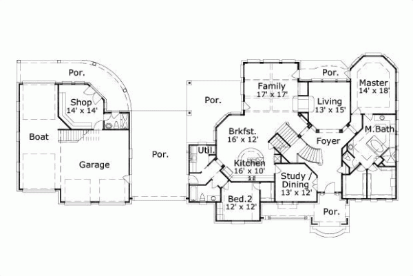 Main Floor Plan: 19-1348