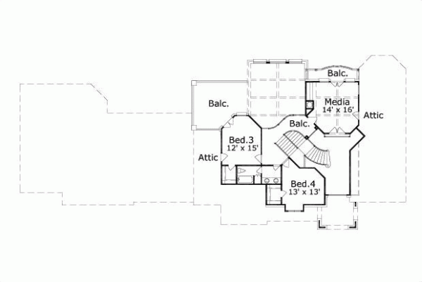 Upper/Second Floor Plan:19-1348