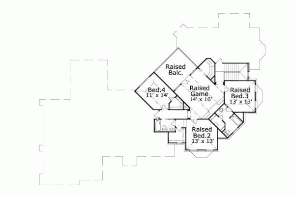 Upper/Second Floor Plan:19-1357