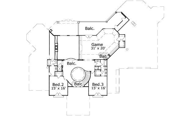 Upper/Second Floor Plan:19-1360