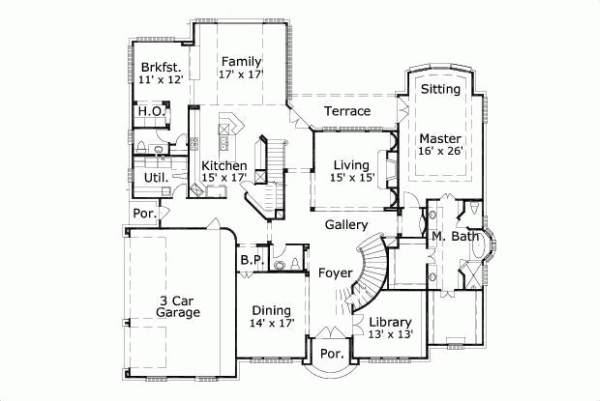 Main Floor Plan: 19-1362
