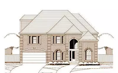 Traditional house plans 19-1368 - front exterior, 3,655 sq ft, 3 bed, 2 bath house plans | Monster House Plans