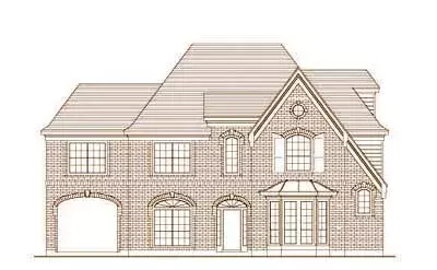 European house plans 19-1379 - front exterior, 3,625 sq ft, 4 bed, 3 bath house plans | Monster House Plans