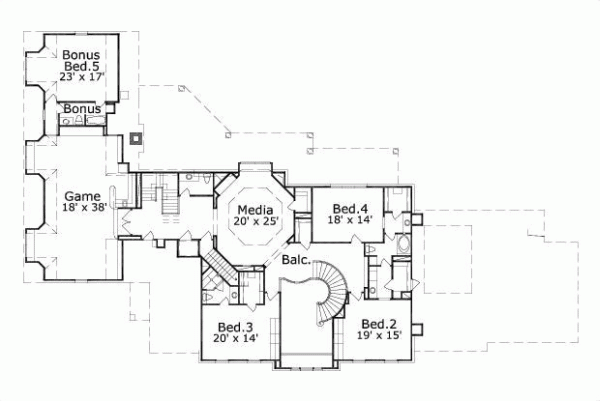 Upper/Second Floor Plan: 19-139