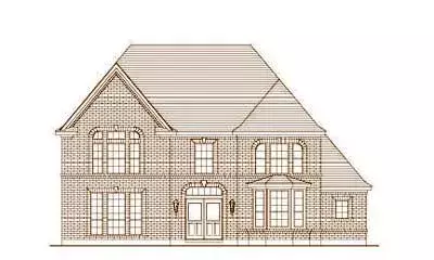 Traditional house plans 19-1395 - front exterior, 3,992 sq ft, 5 bed, 3 bath house plans | Monster House Plans