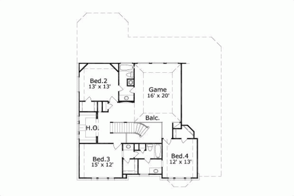 Upper/Second Floor Plan:19-1395