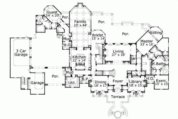 Main Floor Plan: 19-1401