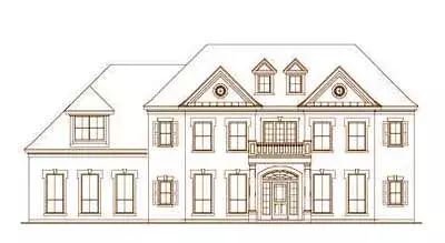 European house plans 19-1404 - front exterior, 4,130 sq ft, 4 bed, 3 bath house plans | Monster House Plans