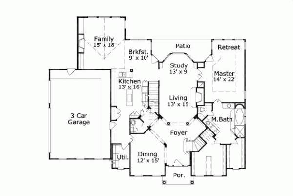 Main Floor Plan: 19-1404