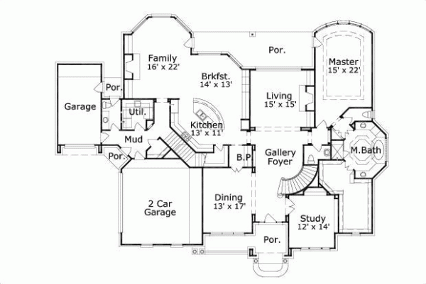 Main Floor Plan: 19-1407