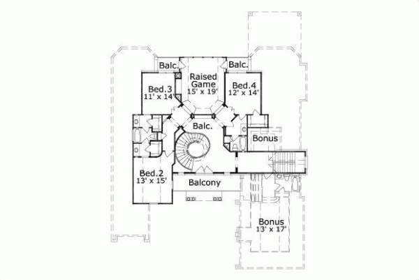 Upper/Second Floor Plan:19-1427