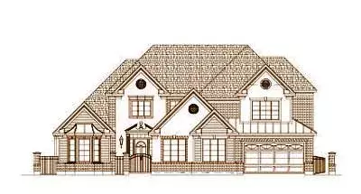 Traditional house plans 19-1430 - front exterior, 4,886 sq ft, 5 bed, 4 bath house plans | Monster House Plans