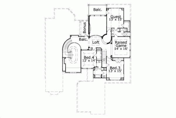 Upper/Second Floor Plan:19-1430