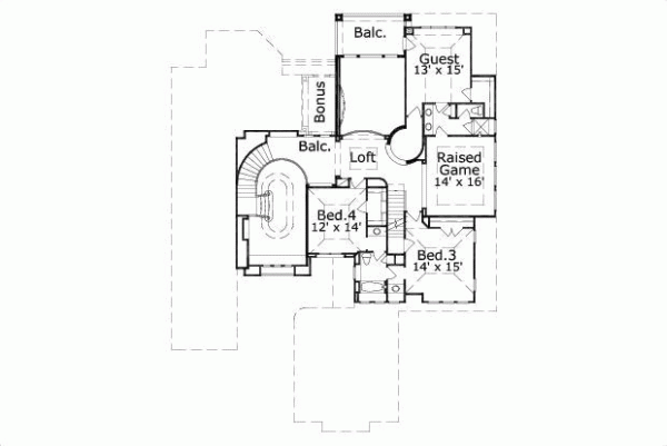 Upper/Second Floor Plan:19-1431