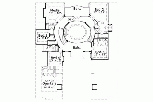Upper/Second Floor Plan:19-1436