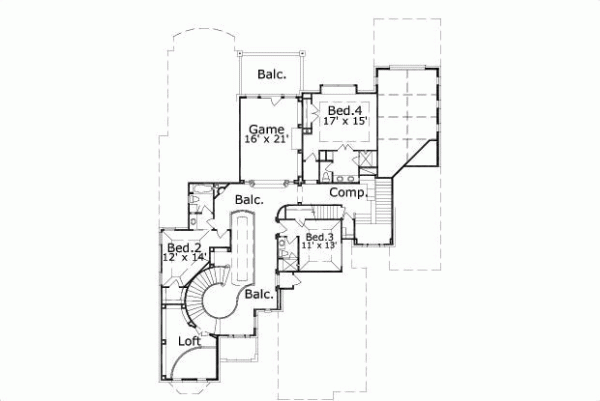 Upper/Second Floor Plan:19-1439