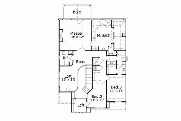 Upper/Second Floor Plan:19-1456
