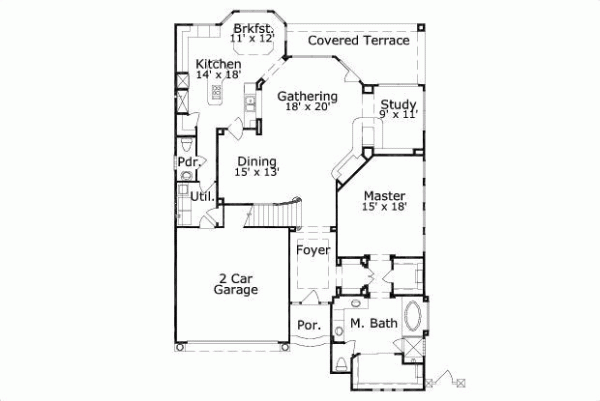 Main Floor Plan: 19-1466