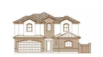 Traditional house plans 19-1468 - front exterior, 2,764 sq ft, 3 bed, 2 bath house plans | Monster House Plans