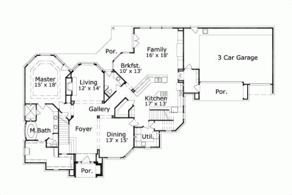 Main Floor Plan: 19-1482