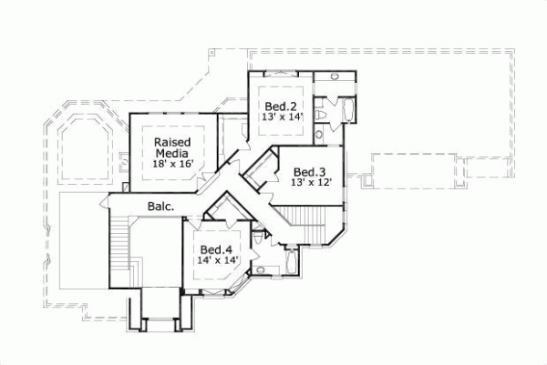 Upper/Second Floor Plan:19-1482