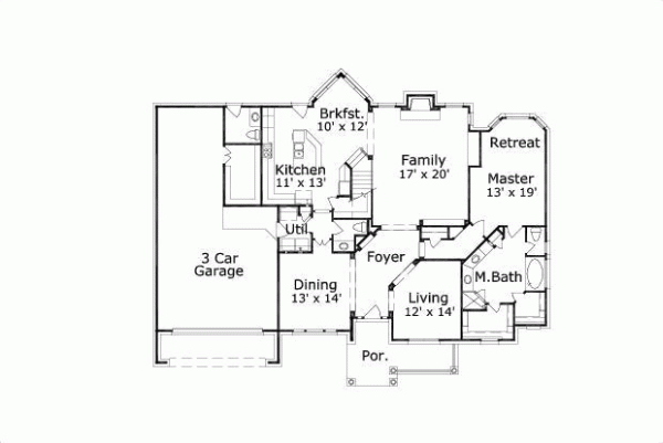 Main Floor Plan: 19-1484