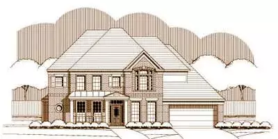 Traditional house plans 19-1486 - front exterior, 3,395 sq ft, 4 bed, 3 bath house plans | Monster House Plans