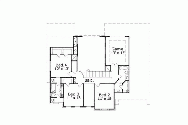 Upper/Second Floor Plan:19-1486