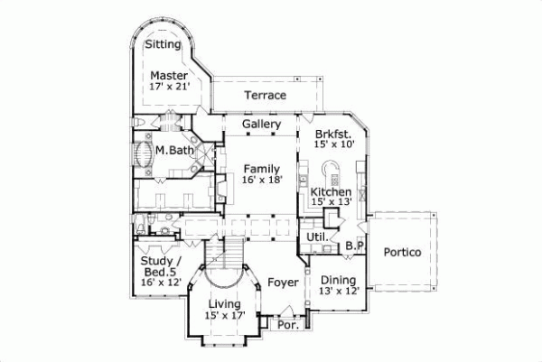 Main Floor Plan: 19-1488