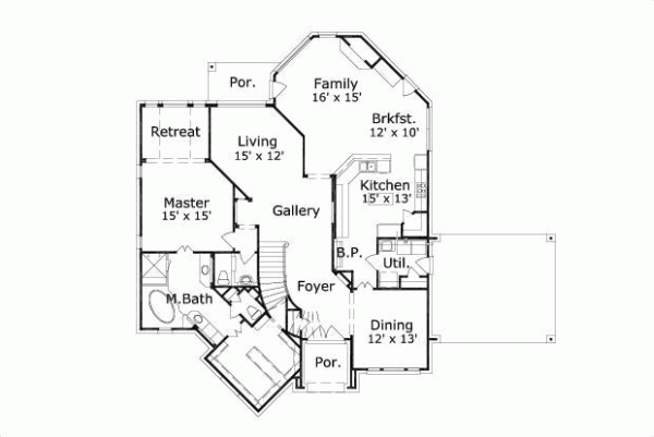 Main Floor Plan: 19-1492