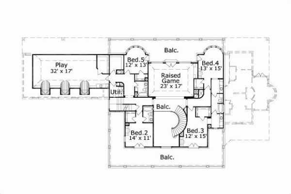 Upper/Second Floor Plan:19-1494