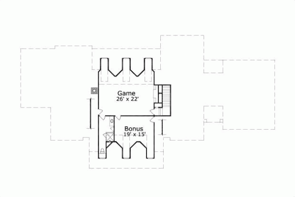 Upper/Second Floor Plan:19-1497