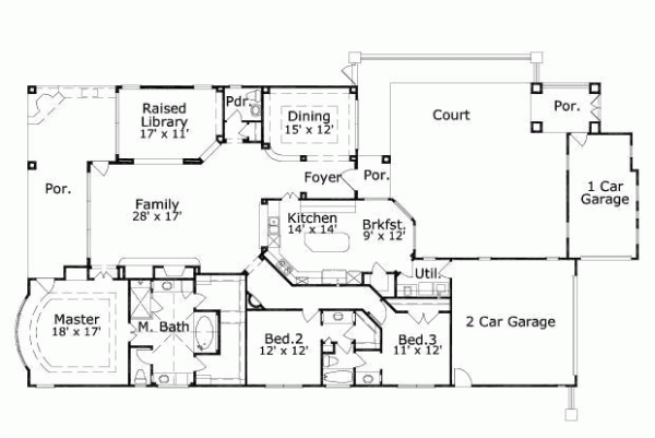 Main Floor Plan: 19-1498