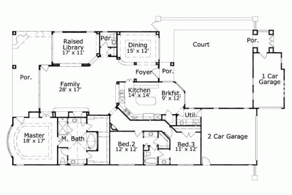 Main Floor Plan: 19-1500