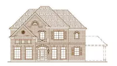 Traditional house plans 19-1509 - front exterior, 3,967 sq ft, 4 bed, 3 bath house plans | Monster House Plans