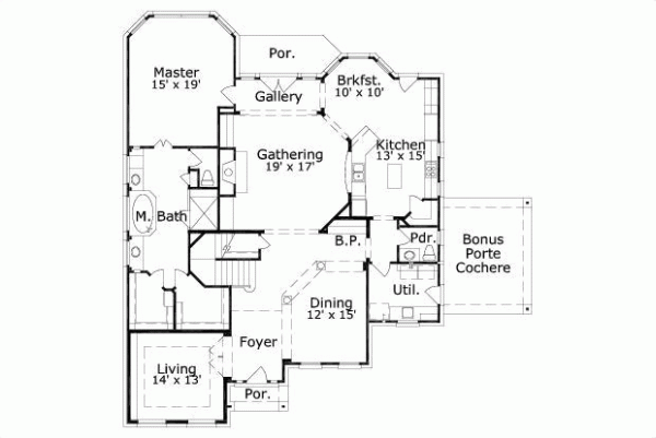 Main Floor Plan: 19-1509
