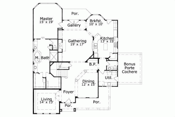 Main Floor Plan: 19-1512