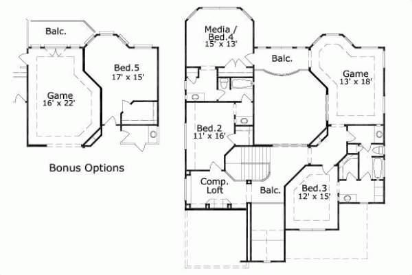 Upper/Second Floor Plan:19-1512
